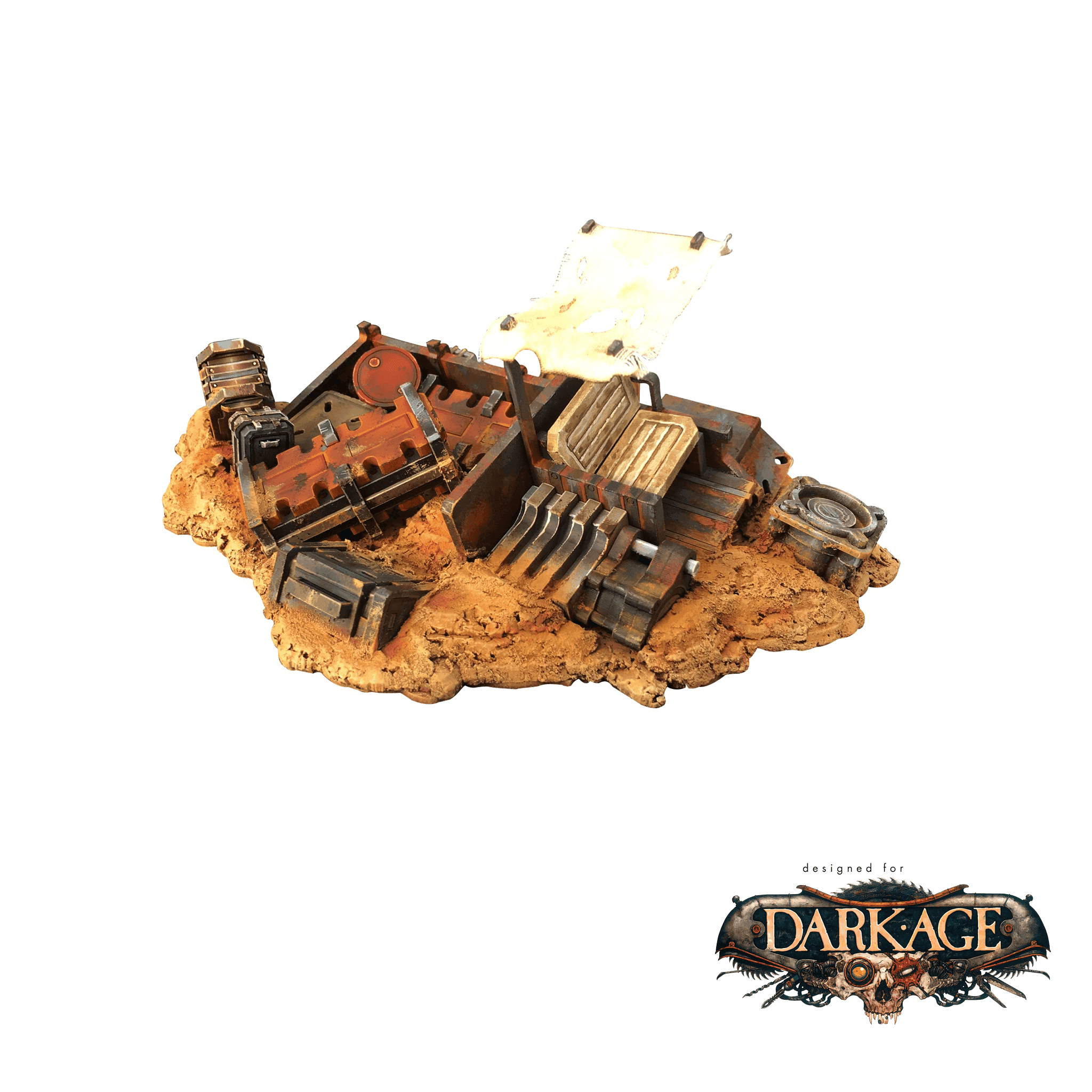 Dark Age Crashed Cart - 