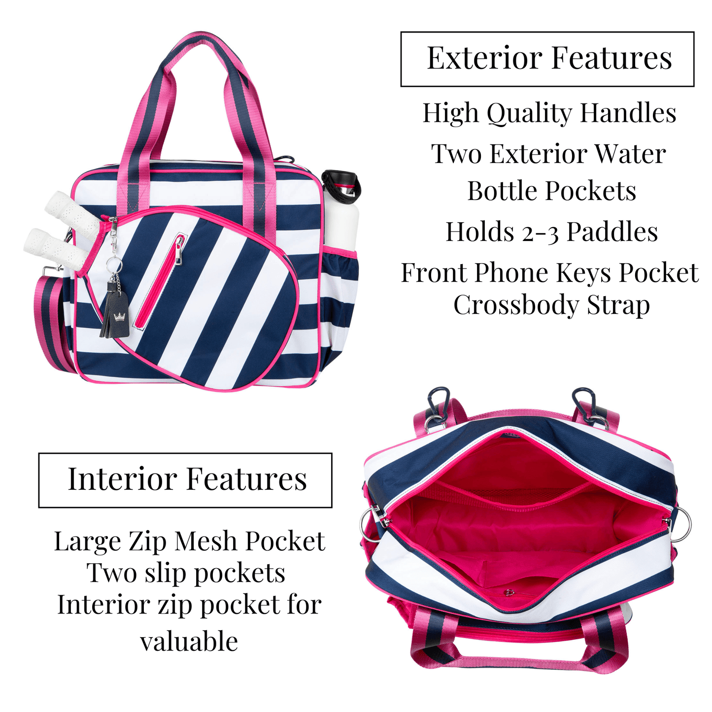 Prepster Pickleball Bag - Bel Air