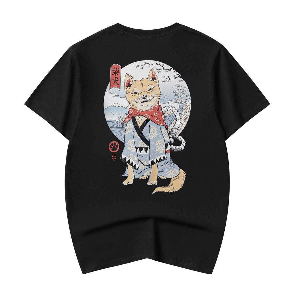 YeT020 Shiba Inu Tee - Black / S