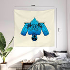 Tapestry 25in x 25in - Kakashi - Cream