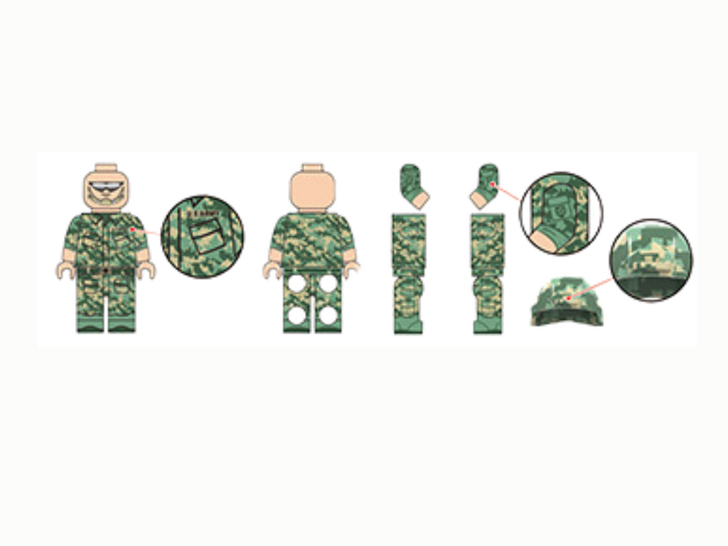 US Army Corp of Engineers Soldier - Mil-Blox