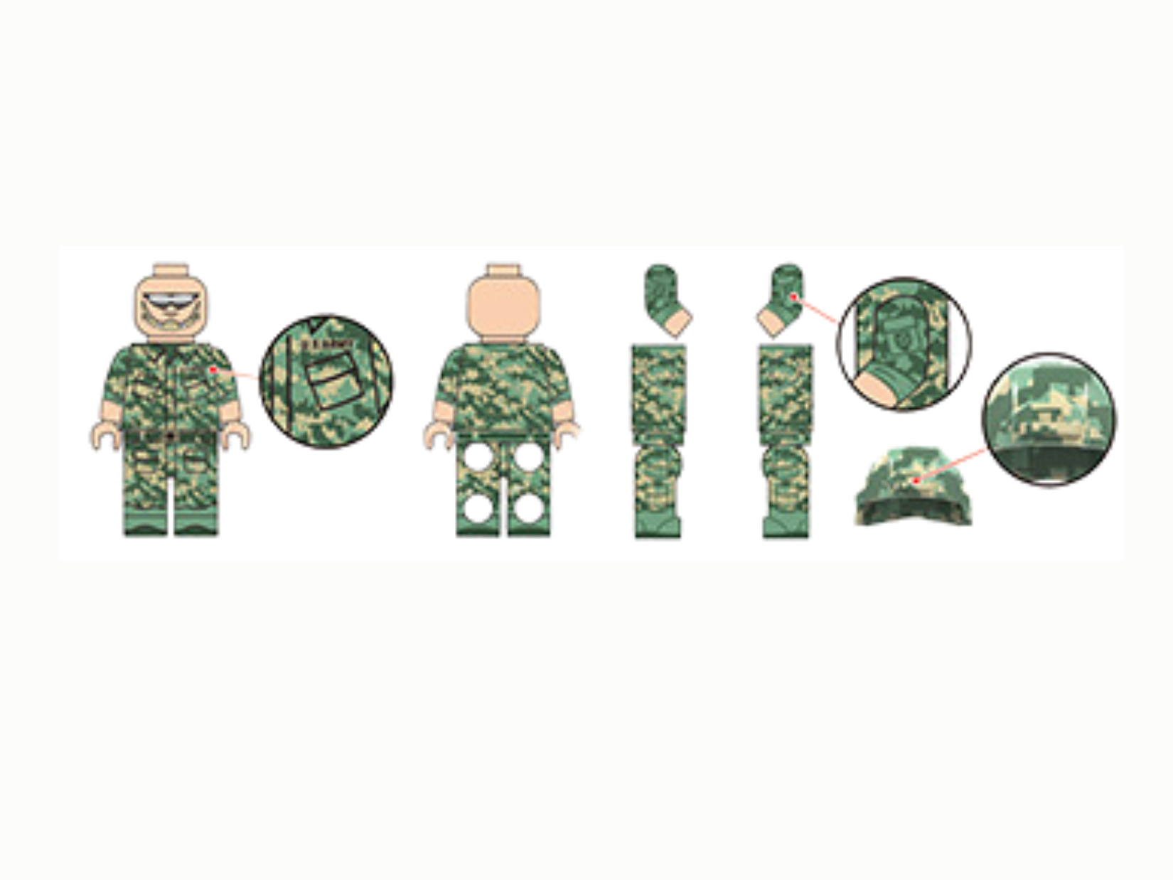 US Army Corp of Engineers Soldier - Mil-Blox