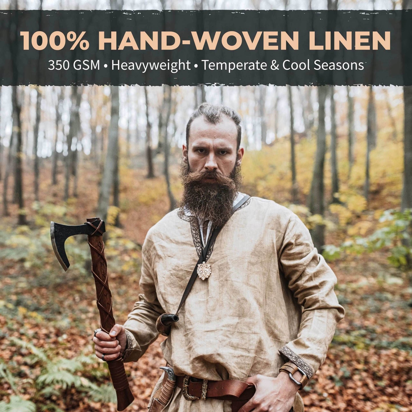 Linen Tunic - Long Sleeve / Medium