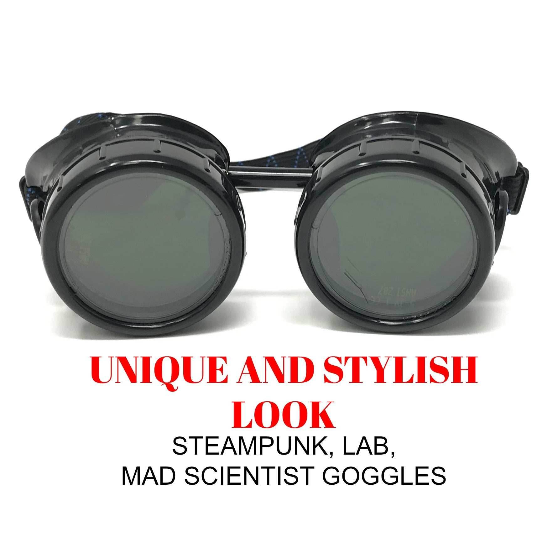 Zombieland apocalyptic goggles - sleek black