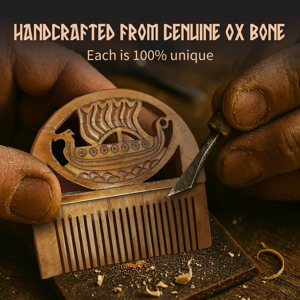 Bone Beard Comb - Drakkar - 