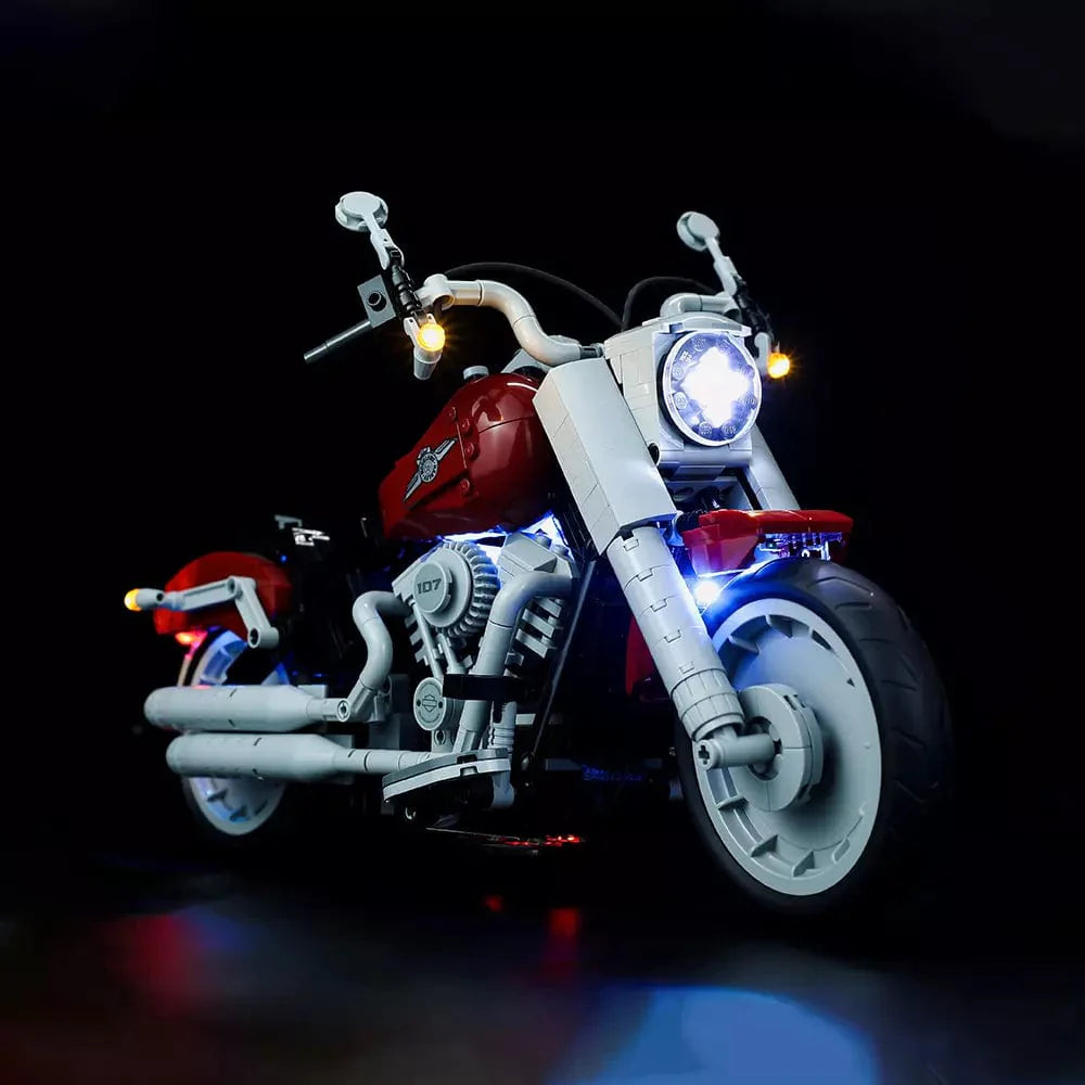 LEGO Harley-Davidson® Fat Boy® #10269 (Wheel Blue) Light Kit