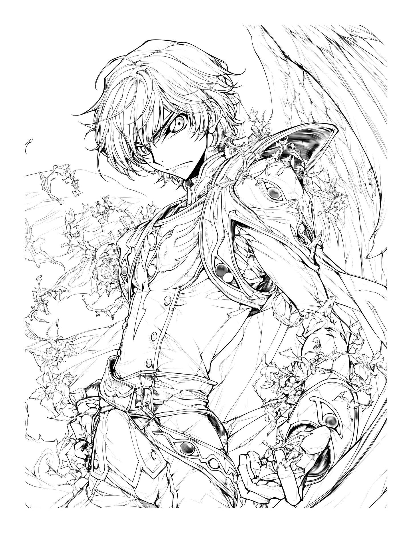 Anime Chronicles: Rebellion Unleashed! A Code Geass Coloring Book (Volume 9) PDF