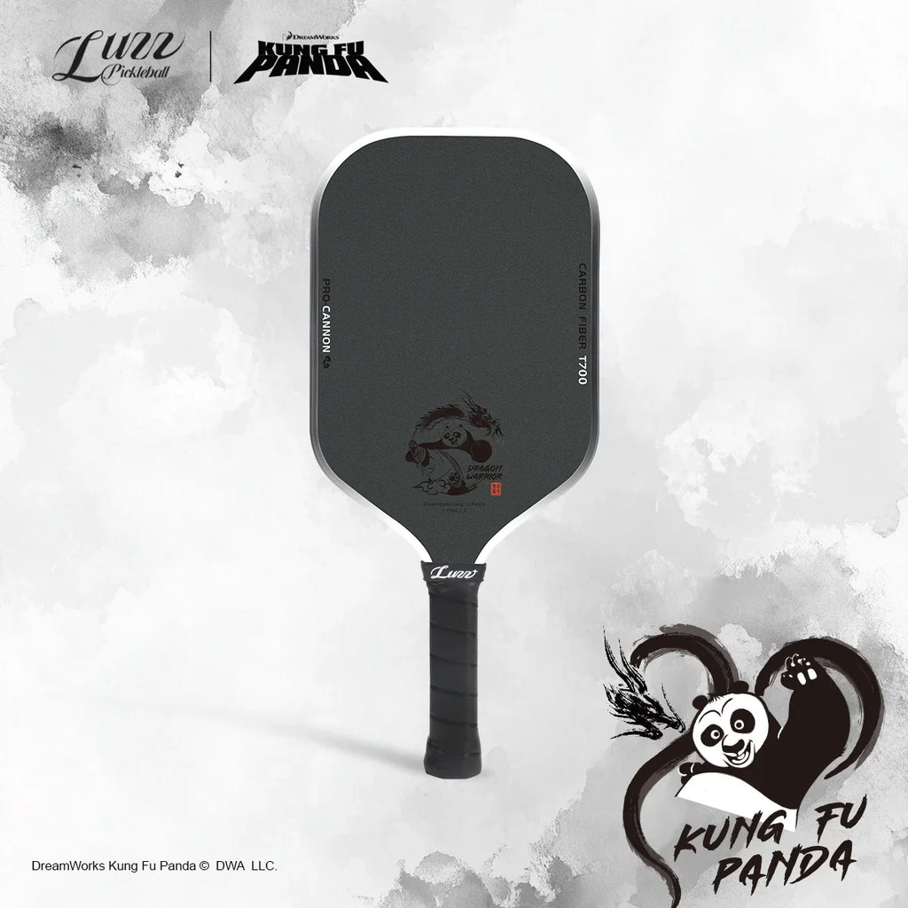 Luzz Kung Fu Panda Cannon Mad Pickler Edition Pickleball Paddle & Cover
