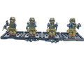 Ukrainian - 4 Man Heavy Fire Team - Mil-Blox