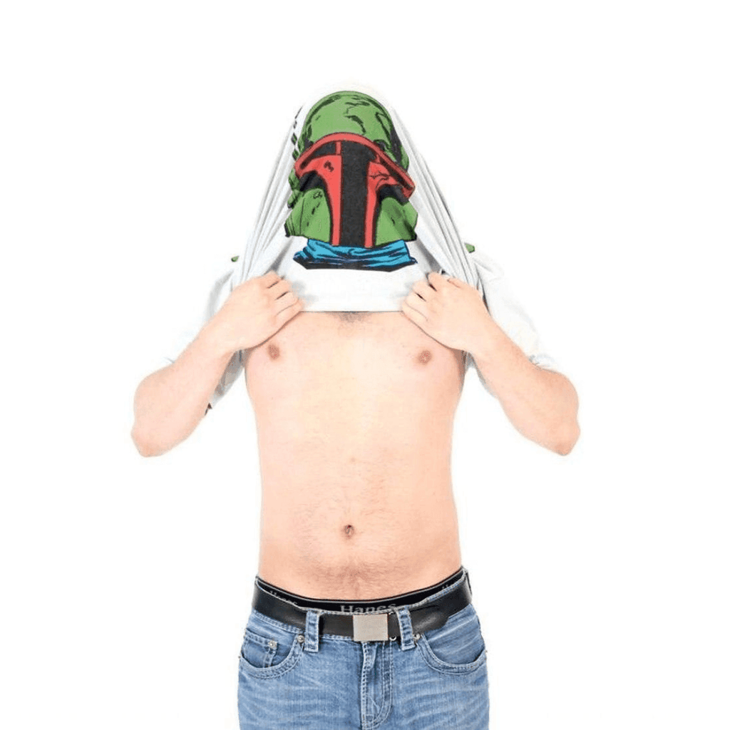 Star Wars I Am Boba Fett Flip T-Shirt - S