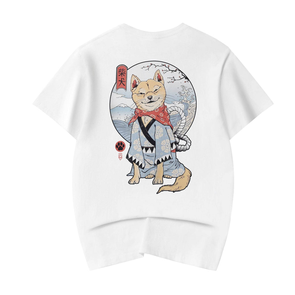 YeT020 Shiba Inu Tee - White / S