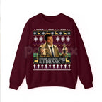 "I Found A Liquor Store And I Drank It" Ugly Sweater | Supernatural Moments Quote Funny Christmas Shirt | Dean Winchester Jumper