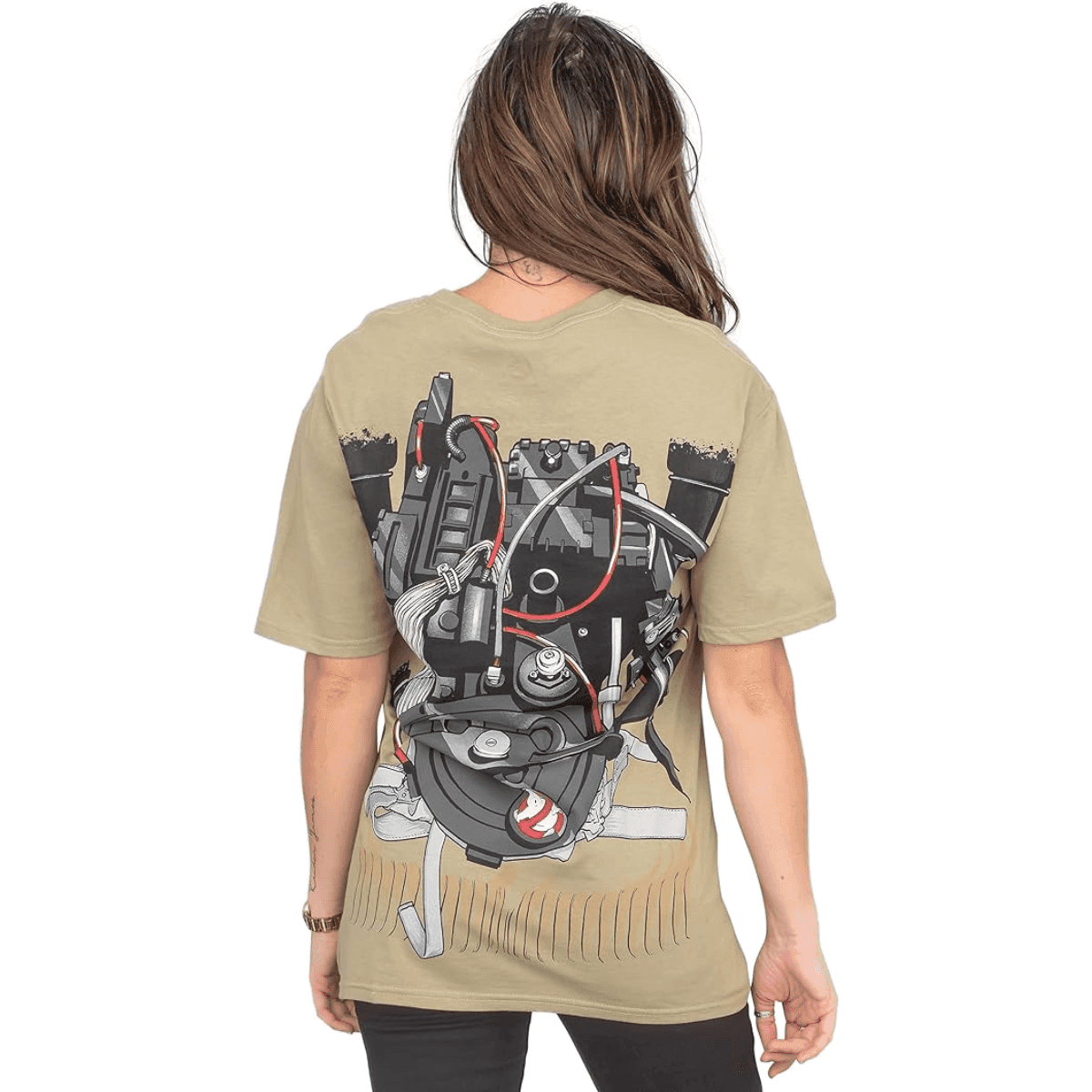Ghostbuster Short Sleeve T-Shirt with Back Print - XS