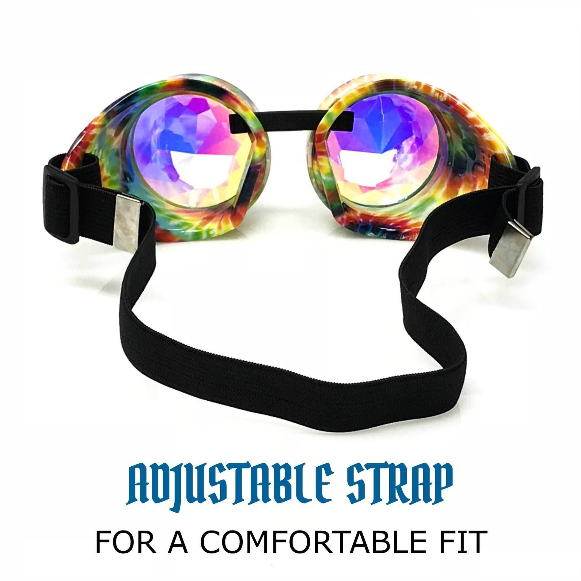 Rave Kaleidoscope Goggles hippy glasses - 