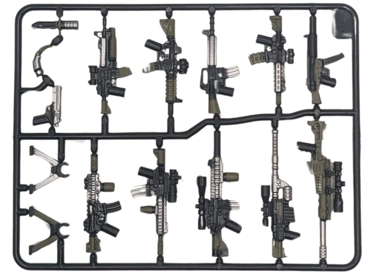 U.S. Army - Delta Force - 5-Man Squad - Mil-Blox