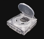 SEGA Dreamcast DC Blue Clear Yellow Replacement Console Shell Housing