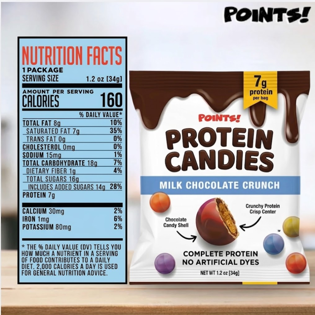 High Protein Milk Chocolate Candies