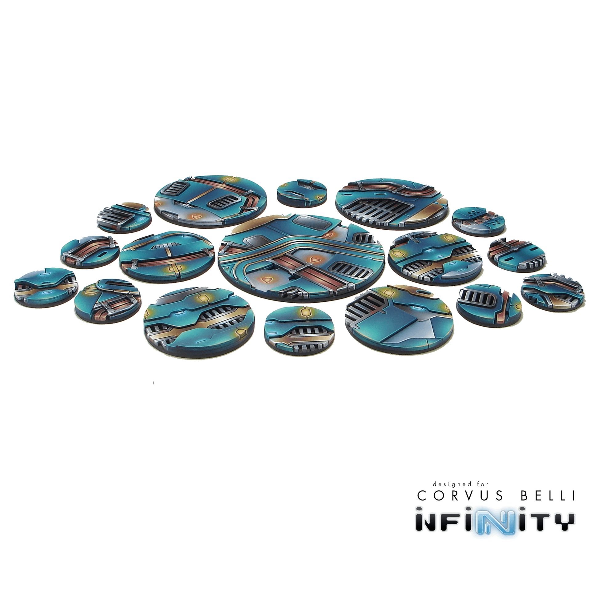 Daedalus Bases - Full Set (16)