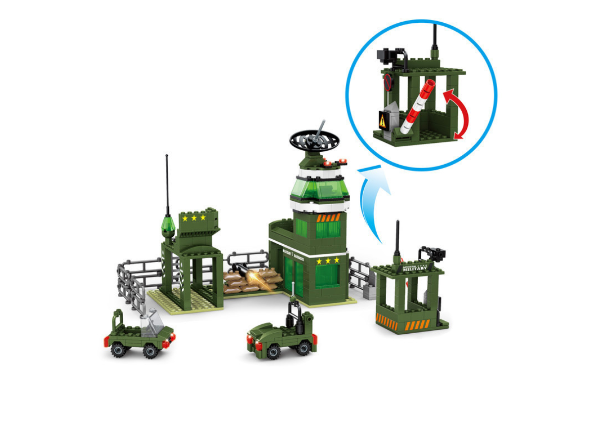 Valor Guard Air Traffic Control and Barracks Base - Mil-Blox