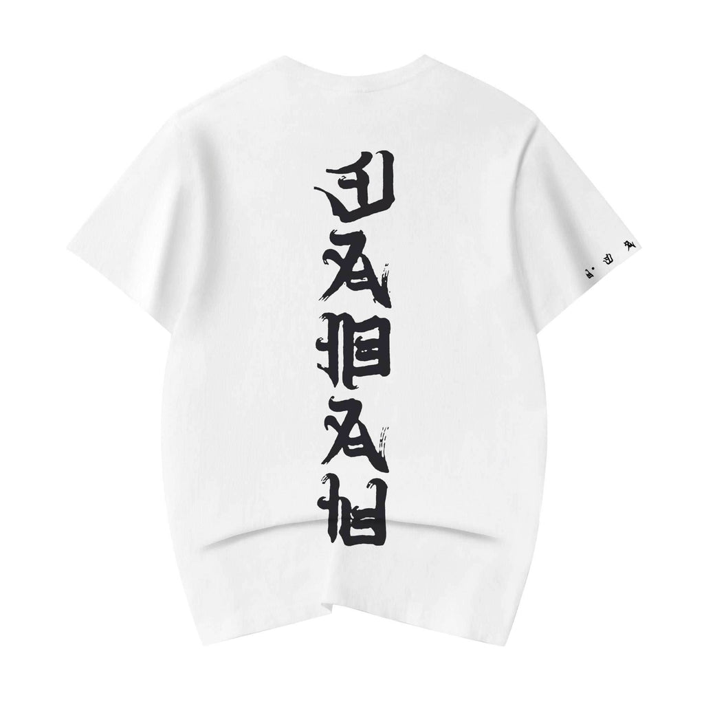 Japanese Demon Faith Tee - White / S