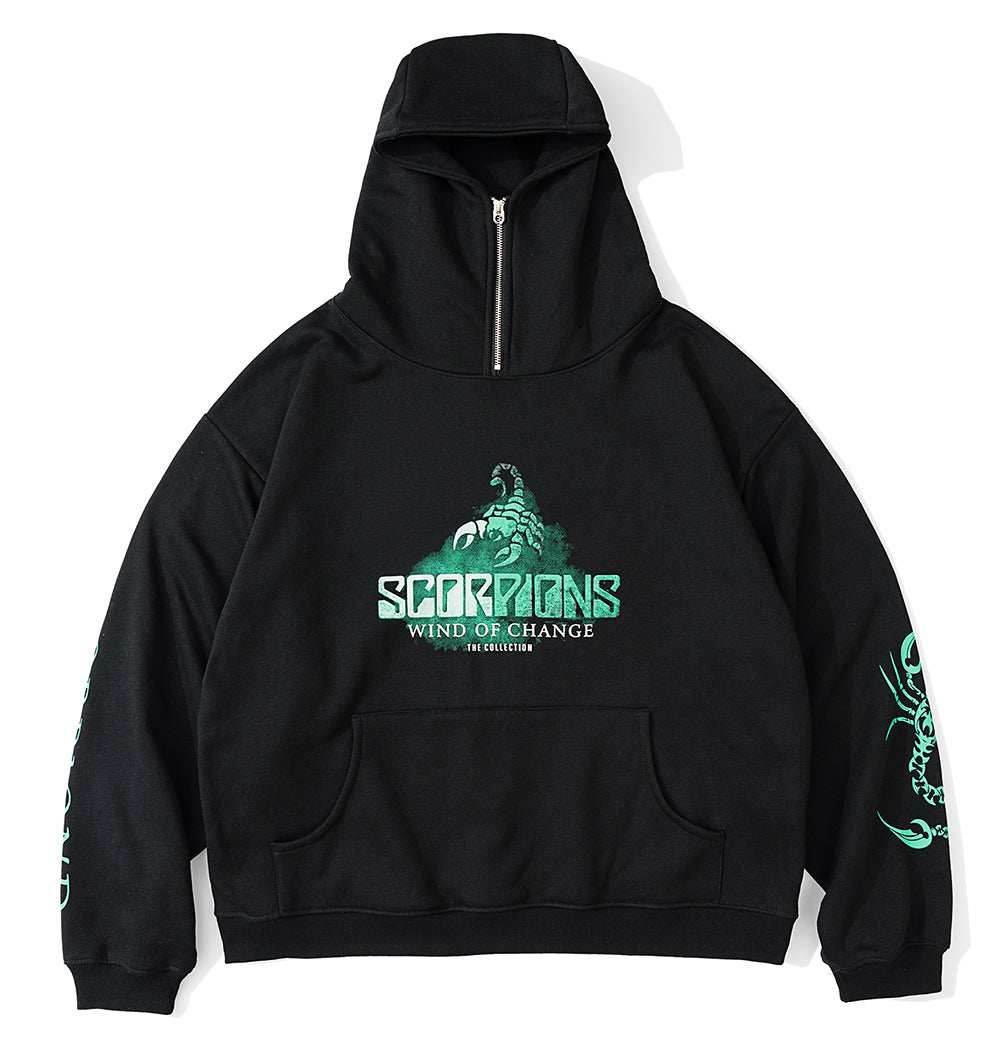 Scorpion Hoodie - Black / S
