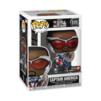 Funko Pop! Marvel: The Falcon and the Winter Soldier - Captain America Action Pose GameStop Exclusive - 