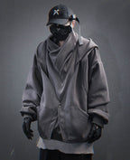 HiH57 Grey Assassin Hoodie - M