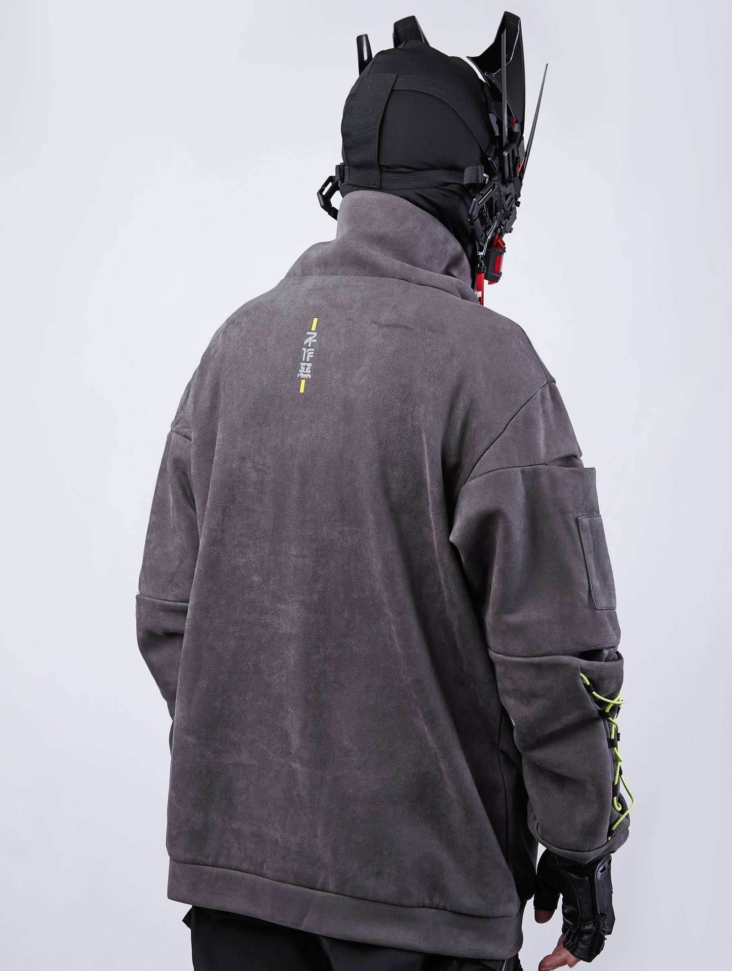 APH509 Not Evil Cyber Sweater - Grey / S