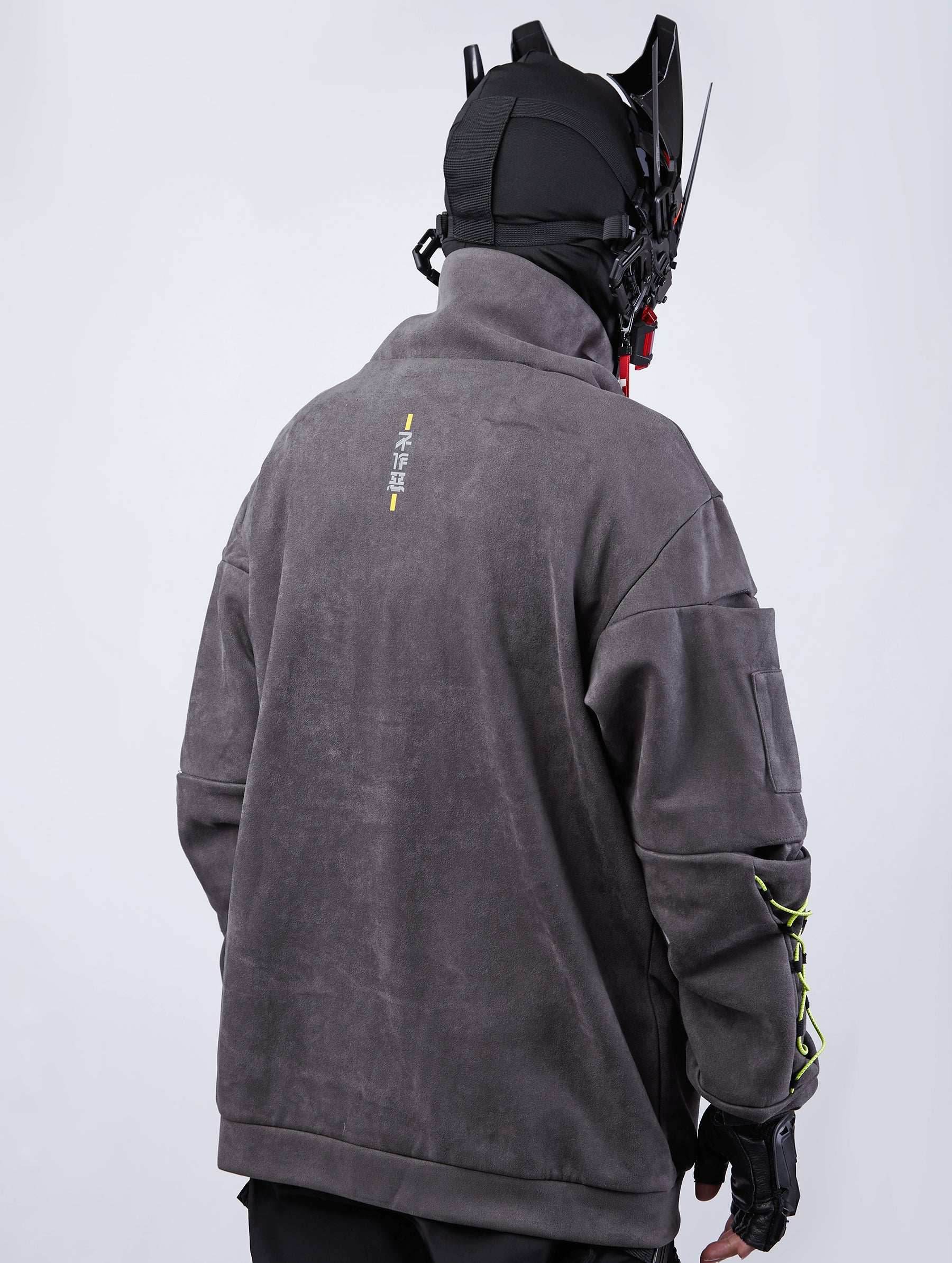 APH509 Not Evil Cyber Sweater - Grey / S