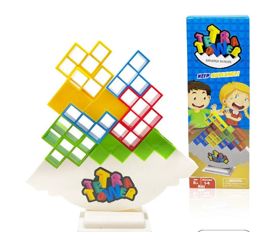 Game - Balance Stacking Board Games Kids Adults Tower Block Toys For Family Parties Travel Games Boys Girls Puzzle Buliding Blocks Toy