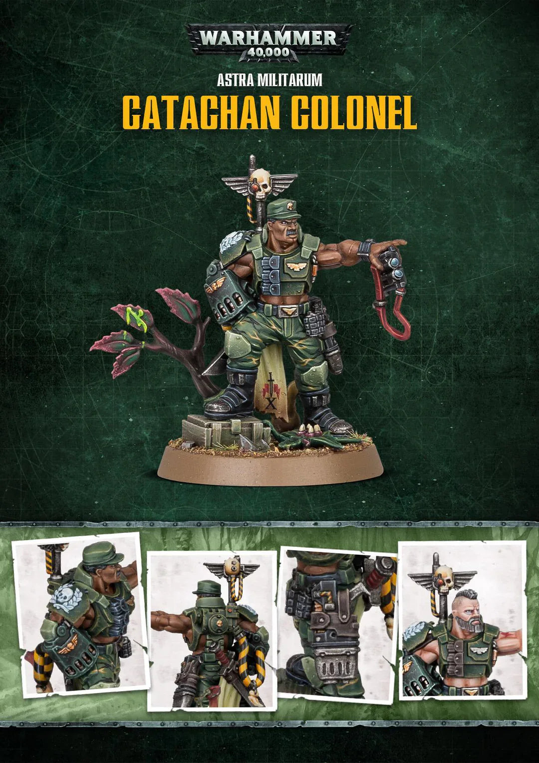Games Workshop: Warhammer 40,000 - Store Anniversary Miniature - Catachan Colonel (47-90)