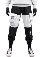 FY821 Japanese Cargo Joggers - Black / S