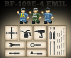 WWII - German BF-109E-4 Emil - Mil-Blox