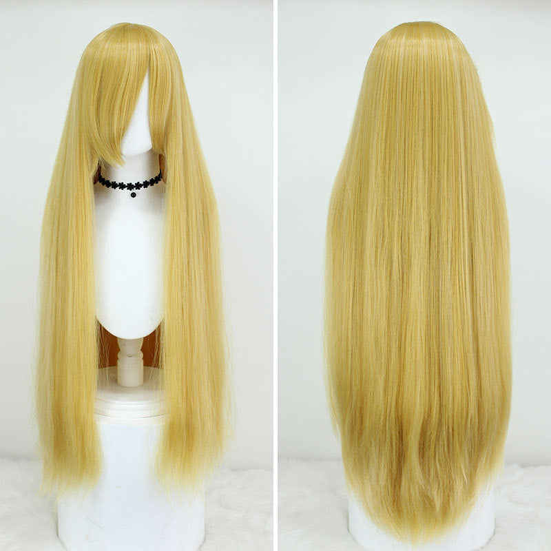 100cm Cosplay Straight Wig – Long Dyeable Party Wig | 18 Colors
