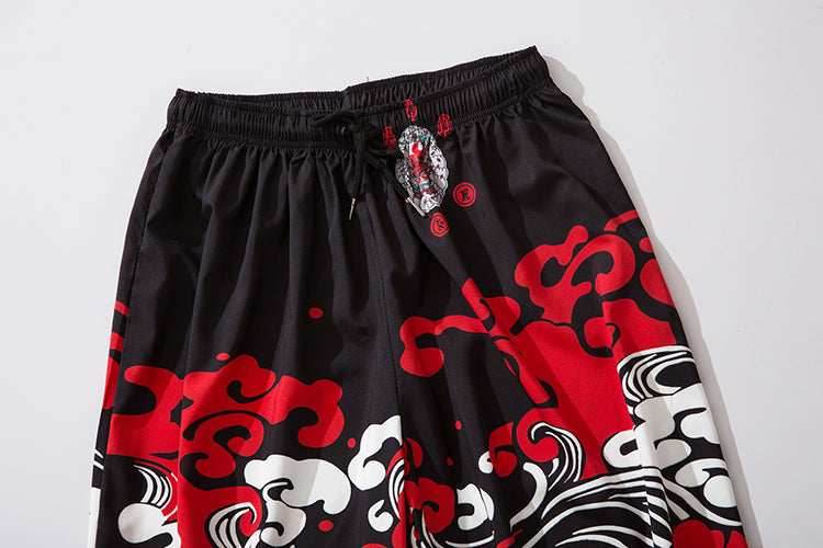 YC160 Devil Blood Lightweight Pants - Black / S