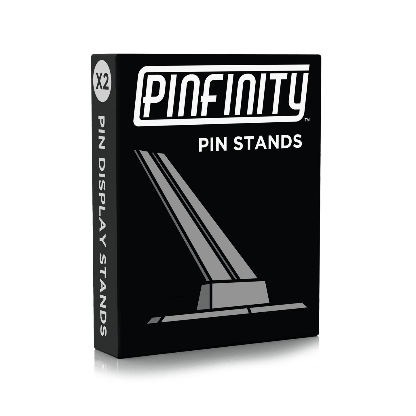 2x Premium Pinfinity Pin Stands - 