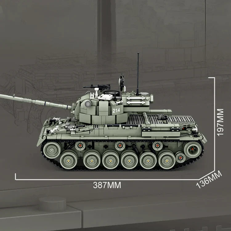 M-47 Patton Medium Tank - Mil-Blox