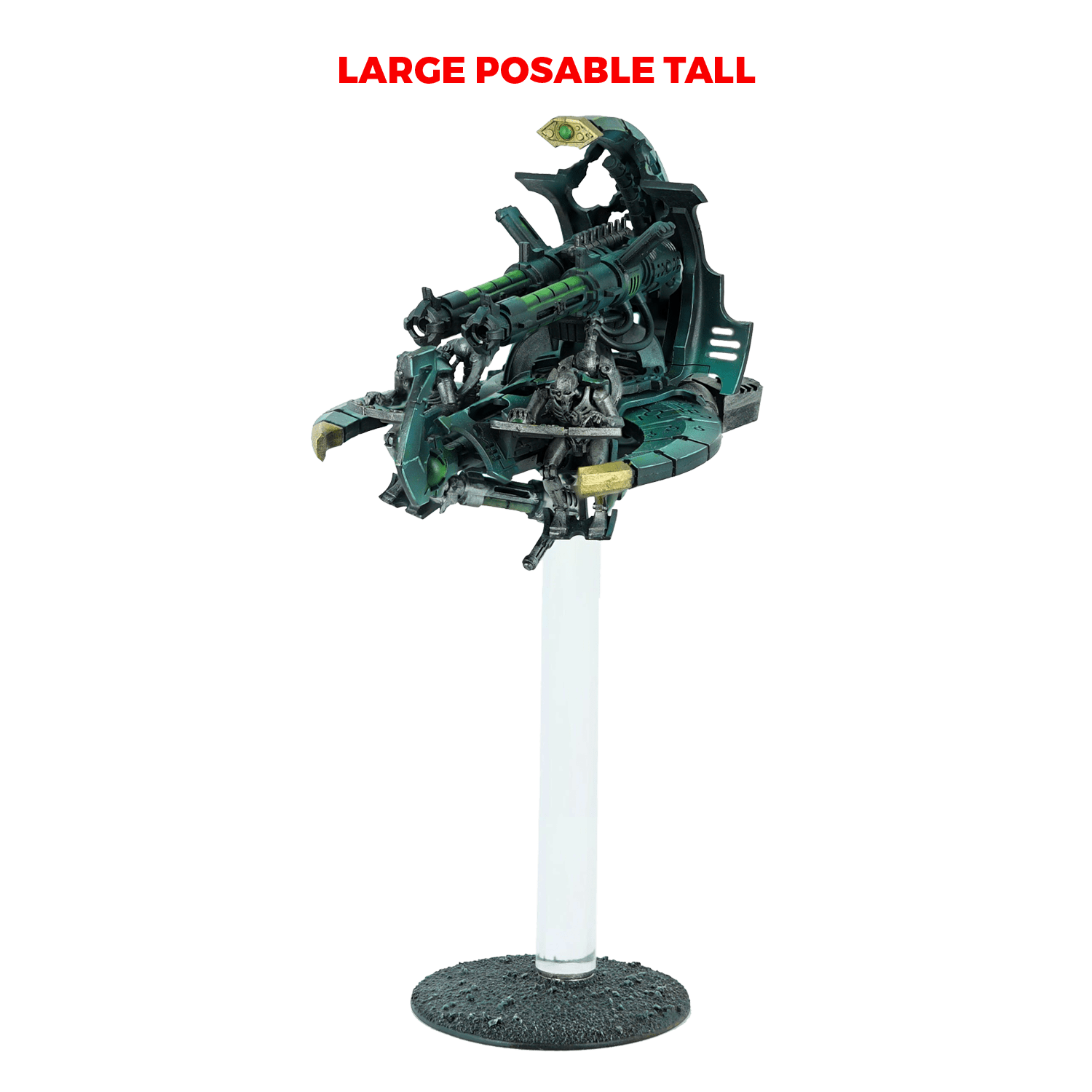 3 Sets Large Posable Magnetic Flight Stands