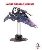 3 Sets Large Posable Magnetic Flight Stands
