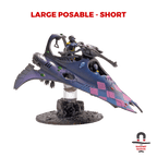 3 Sets Large Posable Magnetic Flight Stands