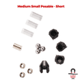 3 Sets Medium Small Posable Magnetic Flight Stands