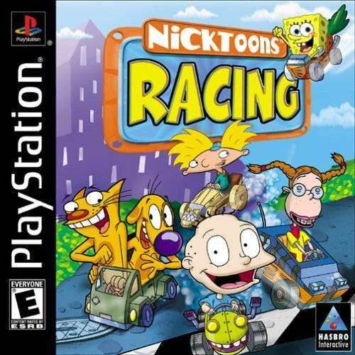 Nicktoons Racing (Playstation) - Game Manual Only