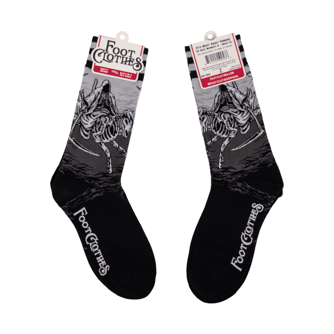 Death on a Pale Horse Crew Socks - 