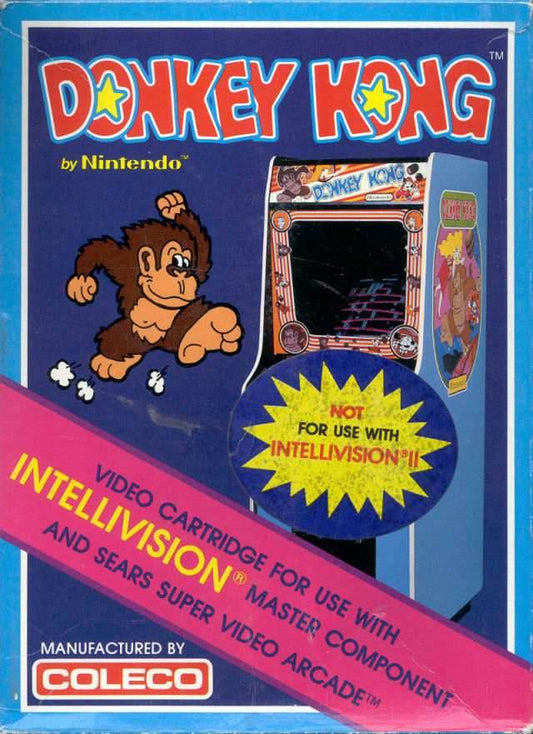 Donkey Kong (Intellivision) - Game Manual Only