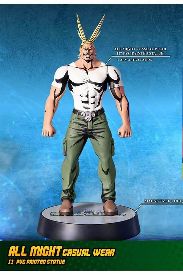 My Hero Academia: All Might Casual Wear Pvc Statue Figure - 