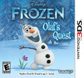 Frozen: Olaf's Quest (Nintendo 3DS) - Game Manual Only