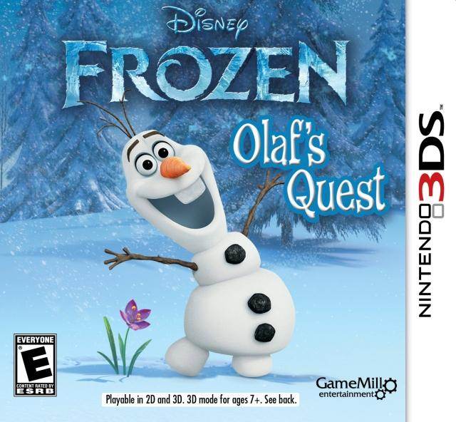 Frozen: Olaf's Quest (Nintendo 3DS) - Game Manual Only