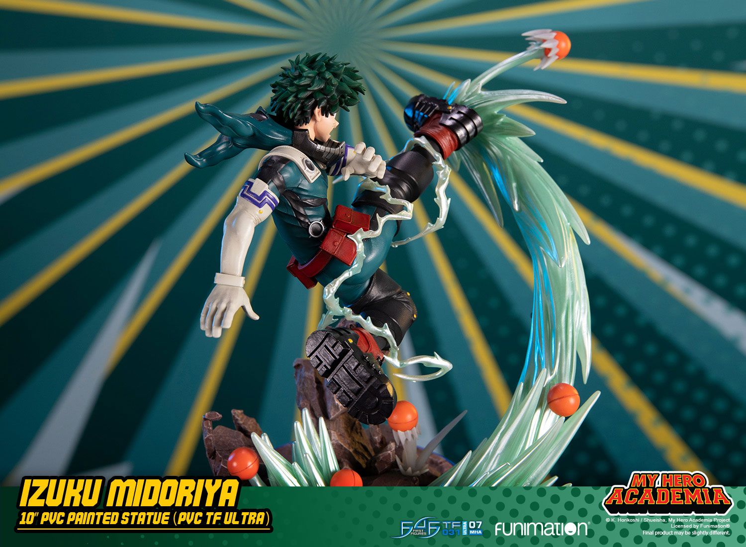 My Hero Academia Izuku Midoriya PVC TF Ultra Standard Edition Figure – First 4 Figures