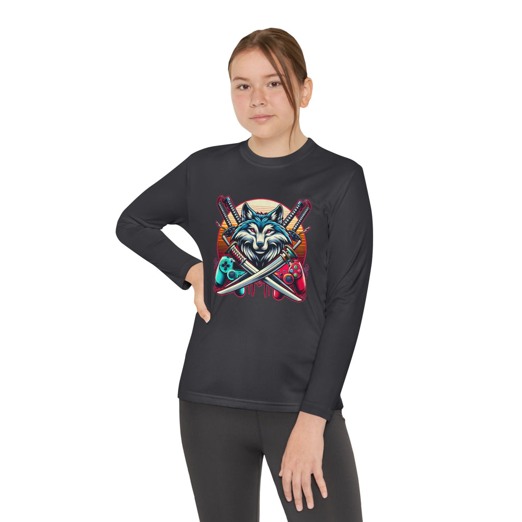 Xp wolf gamer long sleeve shirt
