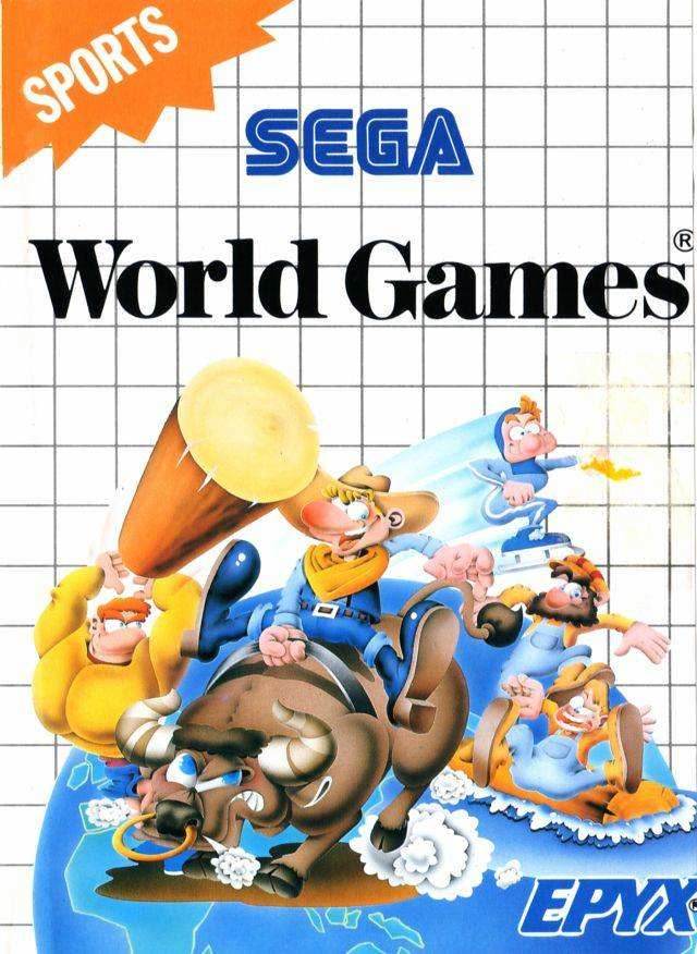 World Games (Sega Master System) - Game Manual Only